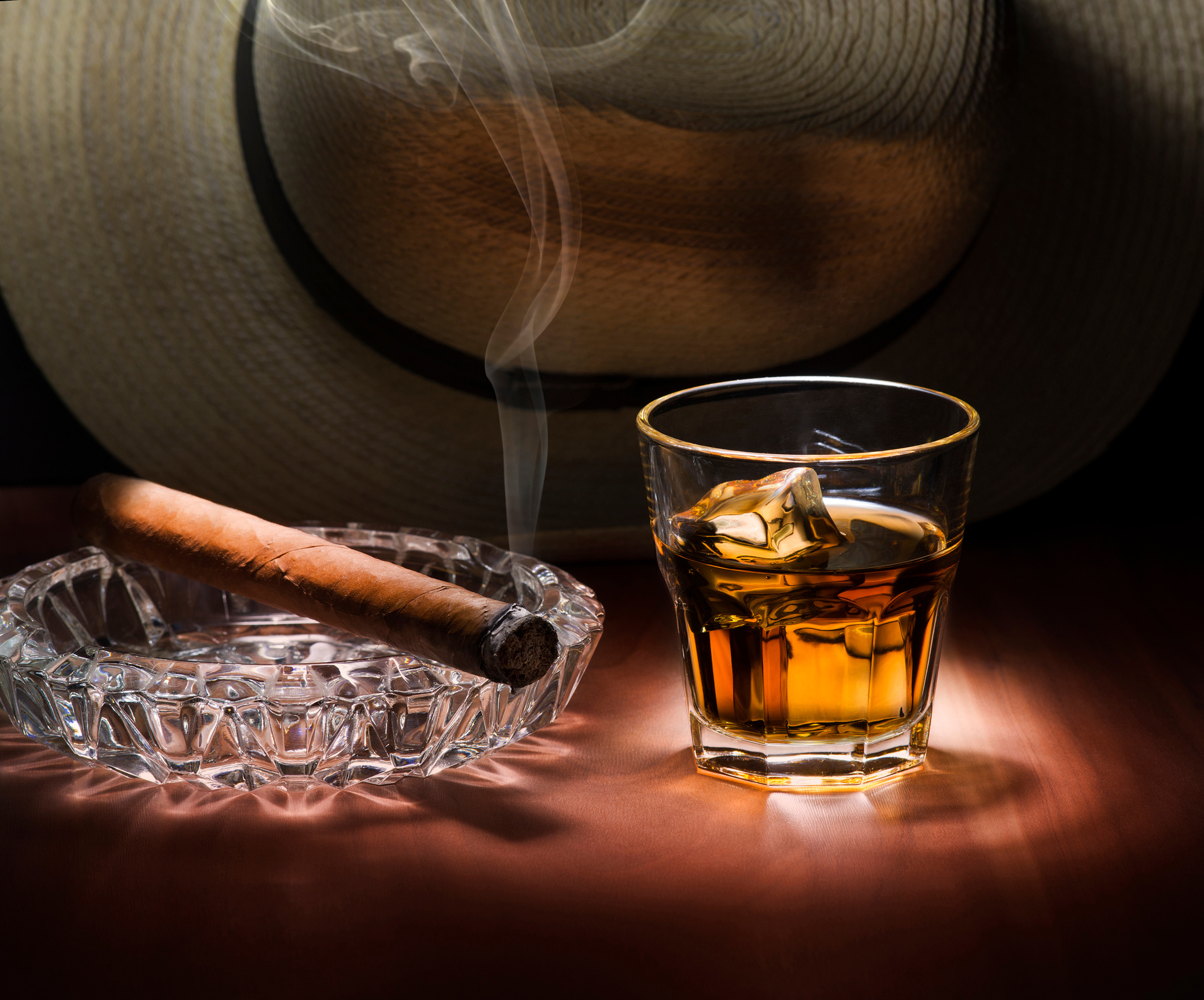 Rum and cigar